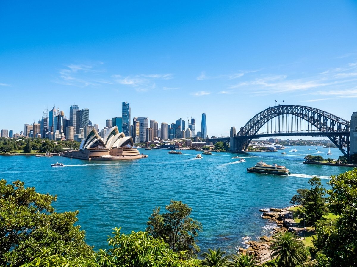 Sydney Opera House representing Australia